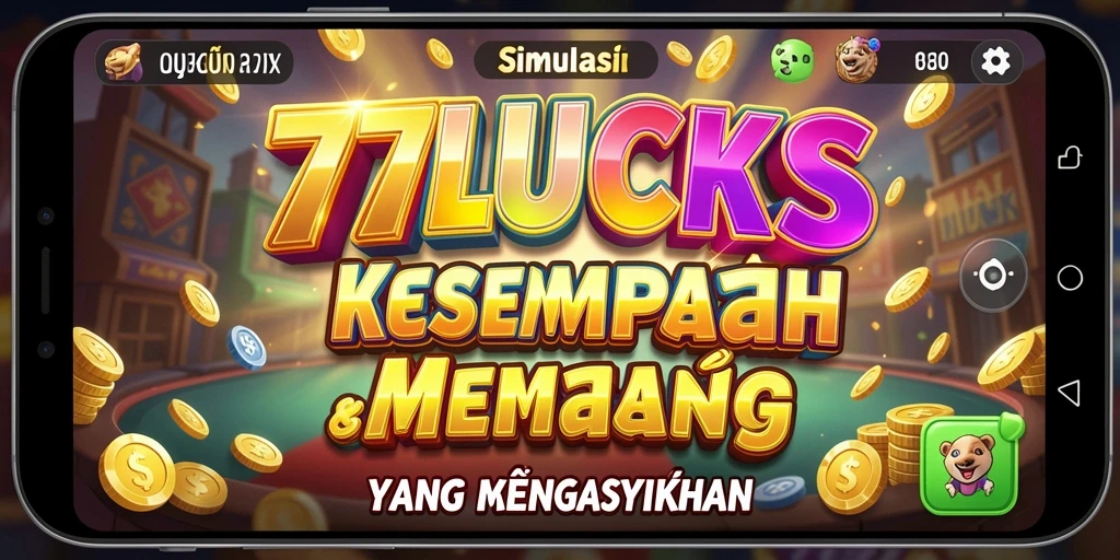 Gameplay menarik di 77LUCKS dengan tema simulasi.
