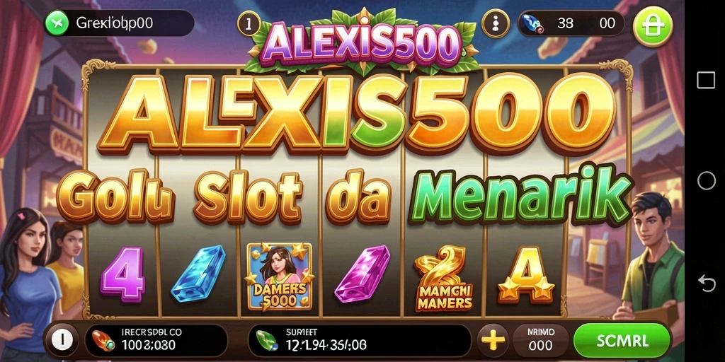 Tampilan gameplay ALEXIS500 menunjukkan keseruan Slot yang ditawarkan.