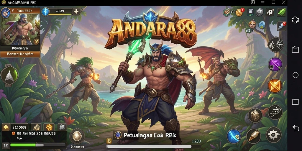 Tampilkan gameplay RPG yang mendebarkan di ANDARA88.