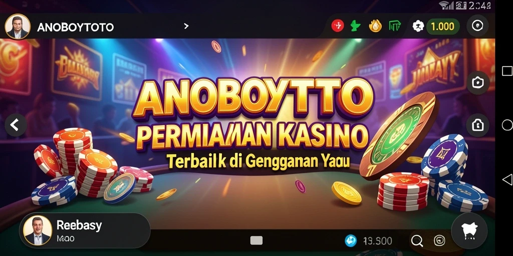 Tampilan menarik dalam ANOBOYTOTO yang menunjukkan gameplay Kasino yang seru.
