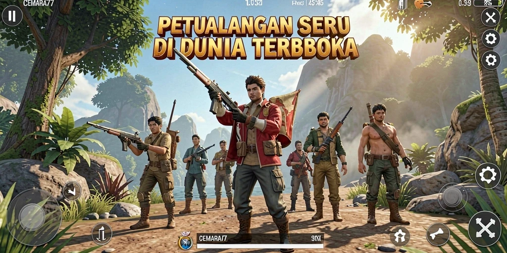 Gameplay seru di dunia terbuka CEMARA77 dengan eksplorasi tanpa batas.