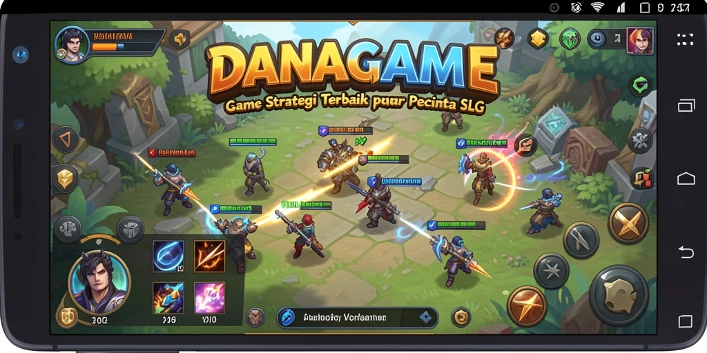 Screenshot gameplay yang menunjukkan strategi tempur yang menarik.