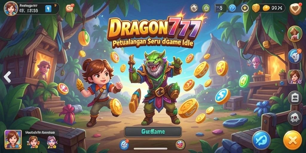 Gameplay seru dari DRAGON777 dengan naga dan petualangan menunggu.