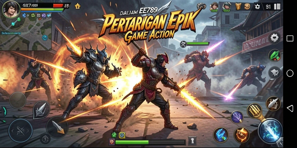 Gameplay seru dan mendebarkan dalam EE789.