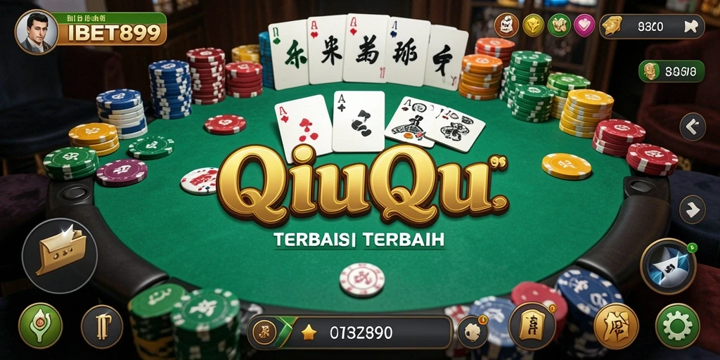 Tampilan gameplay seru dari IBET899 QiuQiu.