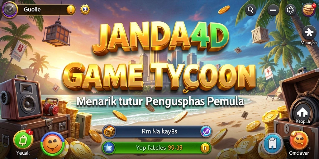 Tampilan gameplay Tycoon yang menantang dan interaktif.
