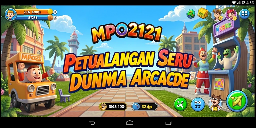 Tampilan gameplay seru di MPO2121 dengan tantangan Arcade.