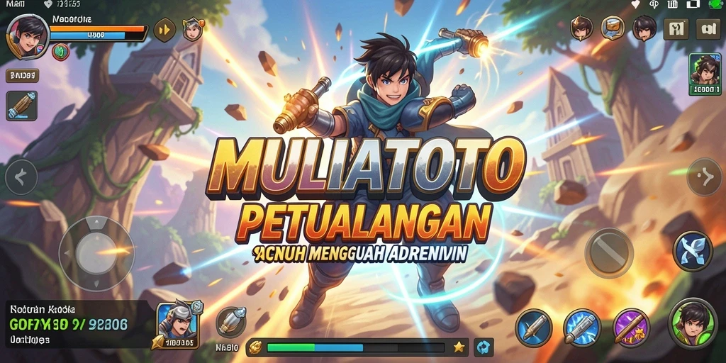 Screenshot menampilkan aksi seru dan intens dari gameplay MULIATOTO.