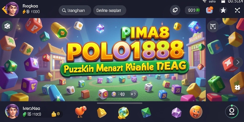 Tampilan seru gameplay POLO188 yang menguji kemampuan puzzle.