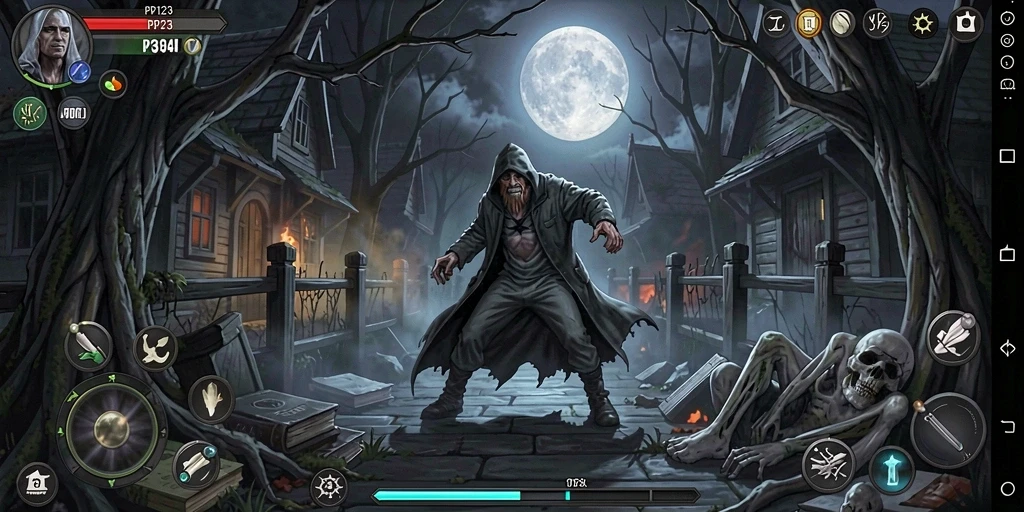 Gameplay menegangkan di dunia gelap PP123.