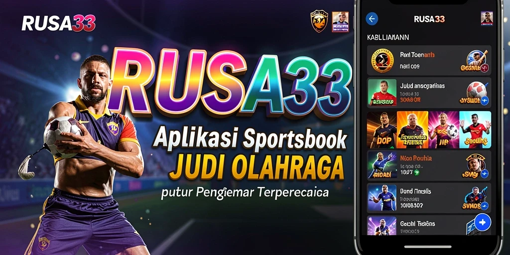 Tampilan gameplay RUSA33 dengan berbagai opsi taruhan olahraga.