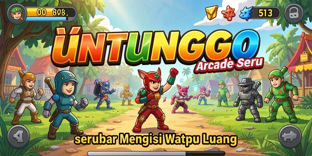 Gameplay menarik UNTUNGGO yang penuh tantangan dan keseruan.