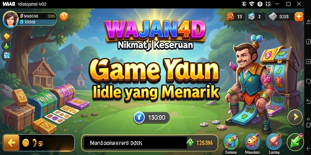 Tampilan gameplay WAJAN4D yang menarik dan menyenangkan.