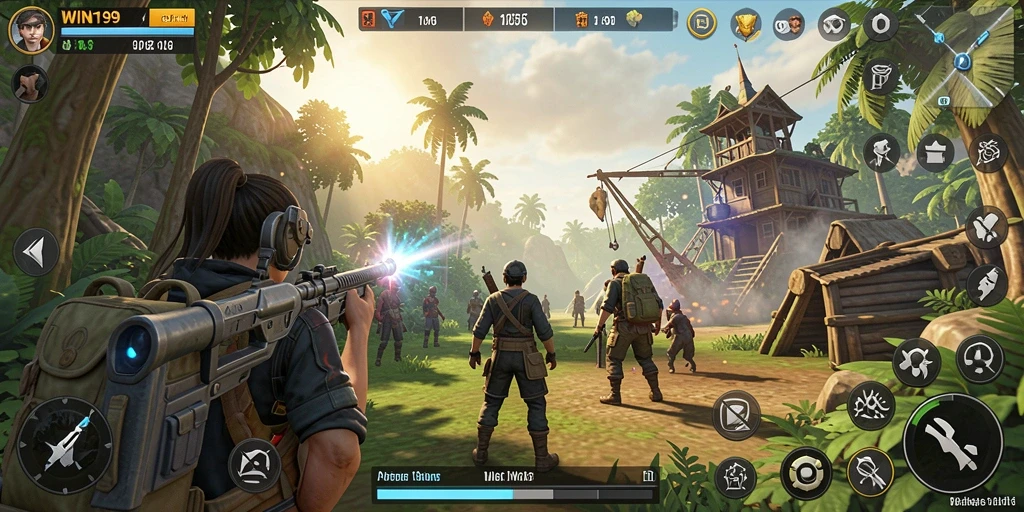 Gameplay menarik dalam dunia petualangan yang luas.